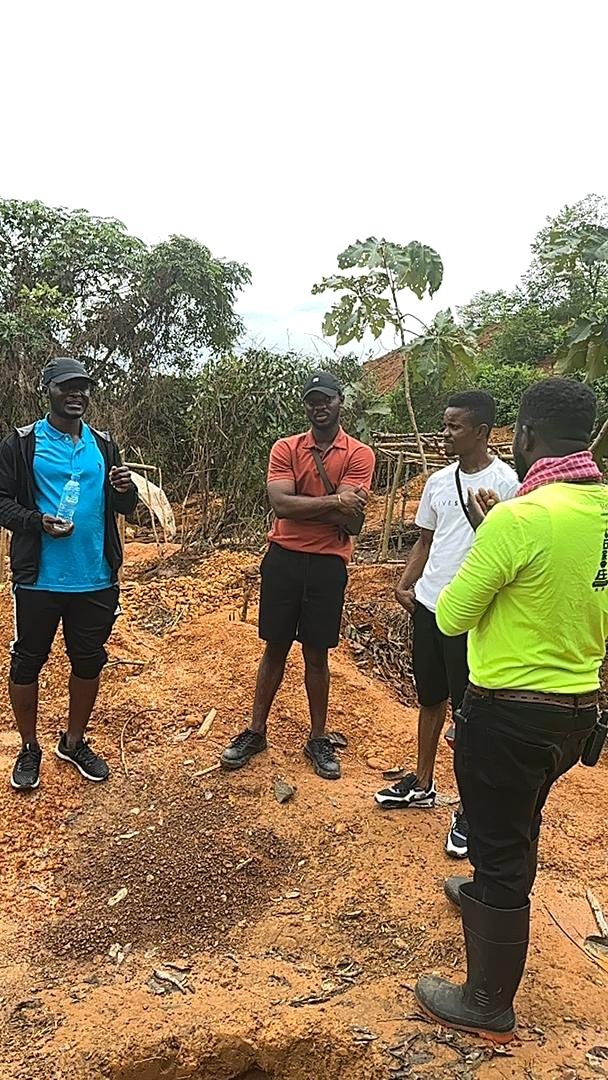 Field team on site in Kono District